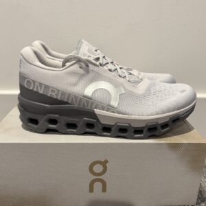 men's on cloudmonster 2 running shoes 12.5d frost/rock