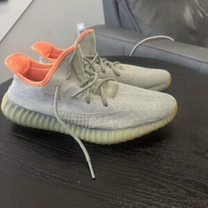 adidas mens yeezy boost 350 v2 fx9035 desert sage sneakers size us 14