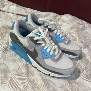 nike air max 90 blue lightning suede gray blue men's sneaker dm0029 019 2025