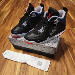 2024 jordan air jordan 4 retro bred reimagined black red fv5029 006