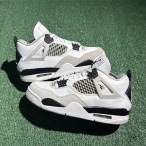 jordan air jordan 4 retro military black dh6927 111 white black sneaker