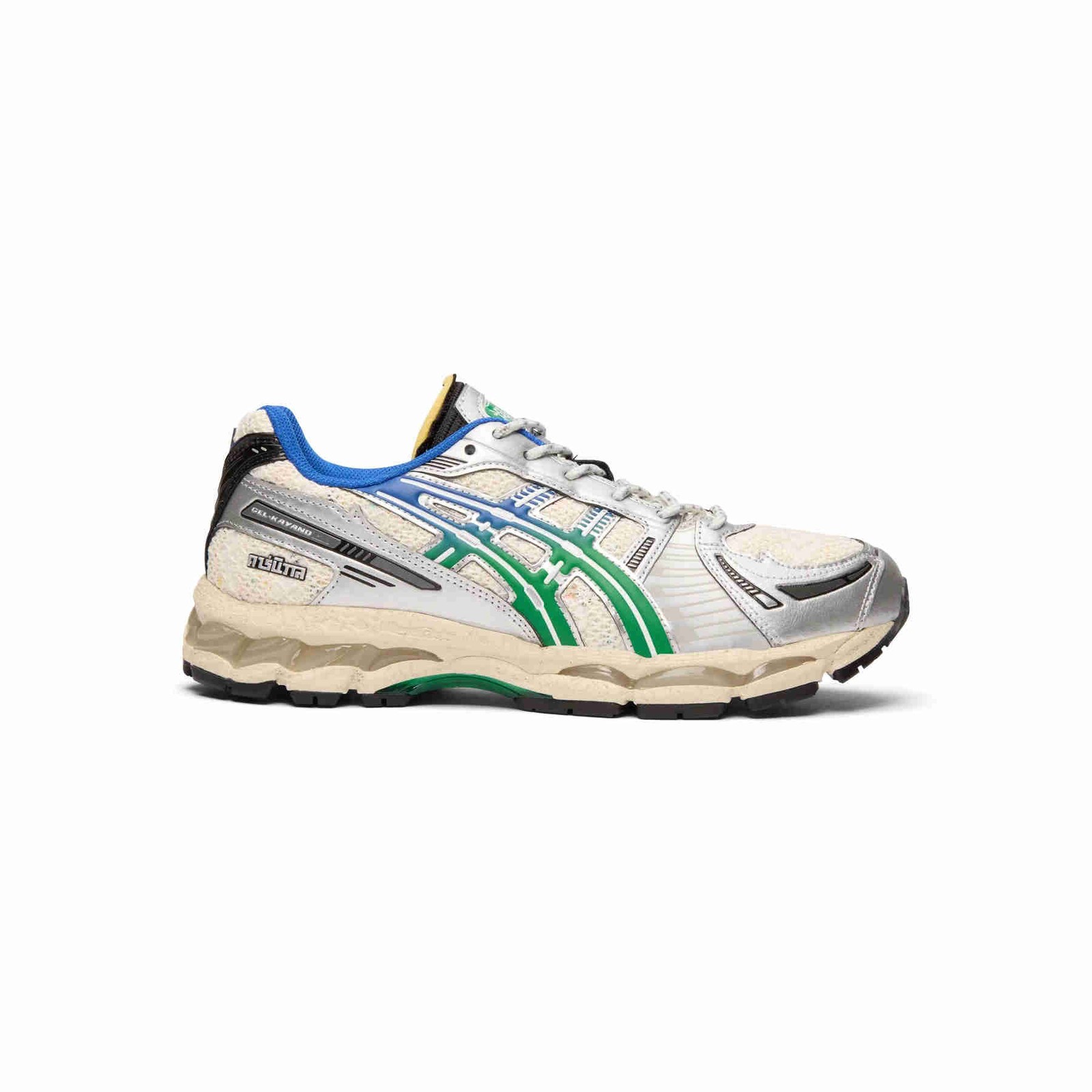 asics carnival x asics gel kayano 12.1 cream green basil 1203a916 100 asics carnival x asics gel kayano 12.1 cream green basil 1203a916 100