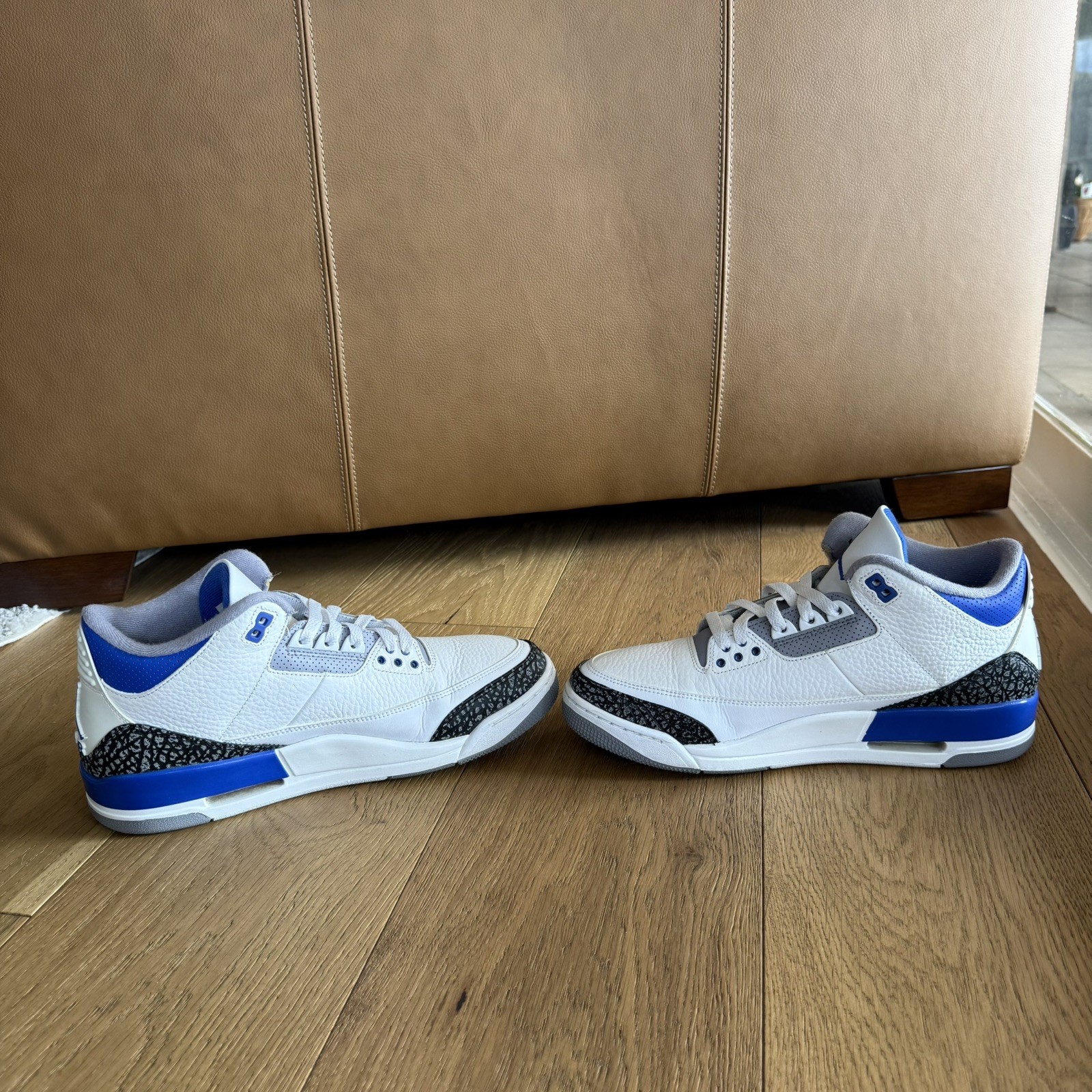 size 11 nike air jordan 3 mid racer blue (2021) size 11 nike air jordan 3 mid racer blue (2021)