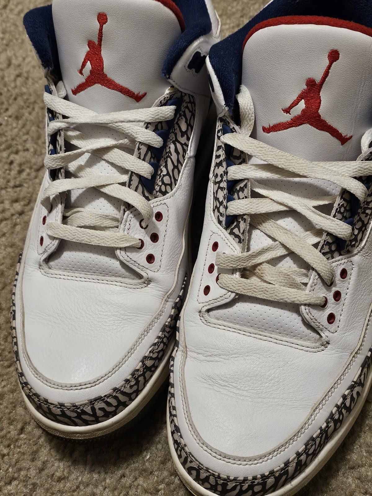 jordan air jordan 3 retro og true blue 854262 106 white blue jordan air jordan 3 retro og true blue 854262 106 white blue