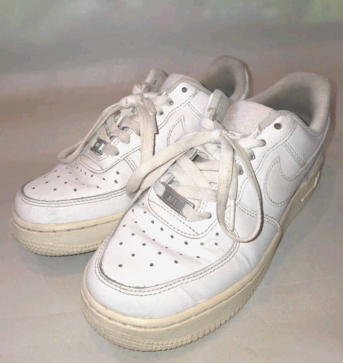 nike air force one 1 low triple white af 1 sneakers #315122 111 sz 6.5 nike air force one 1 low triple white af 1 sneakers #315122 111 sz 6.5