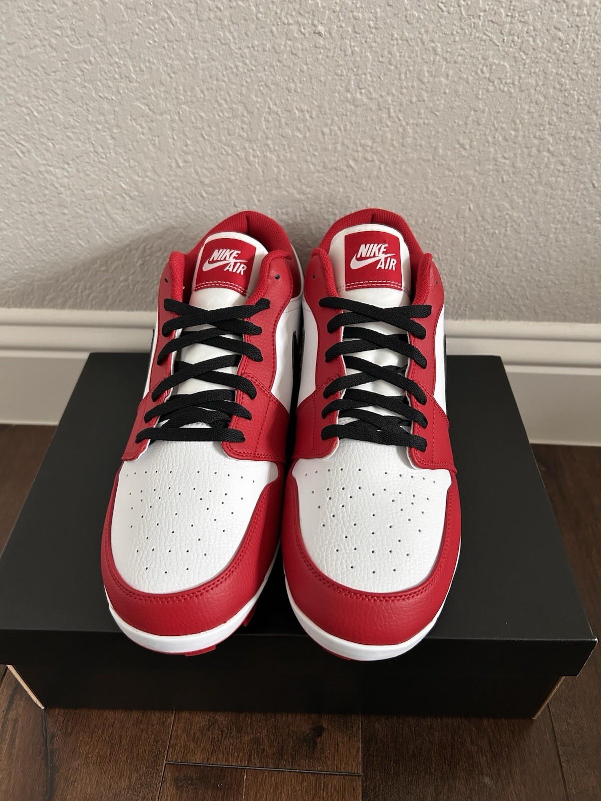 air jordan 1 retro mcs low 'chicago' red white baseball cleats cj8524 611 sz 13 air jordan 1 retro mcs low 'chicago' red white baseball cleats cj8524 611 sz 13