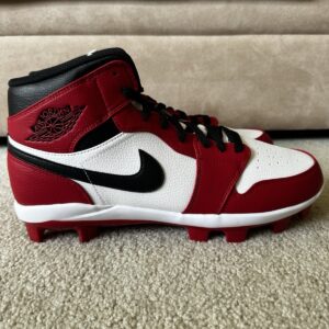ds air jordan 1 retro high mcs chicago av5354 611 baseball cleats size 13 no box