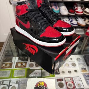 size 7 jordan 1 retro og high patent bred
