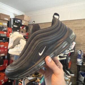 nike air max 97 black anthracite white terry cloth 921826 015 mens retro size 9
