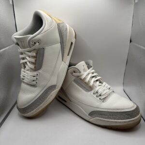 jordan air jordan 3 retro craft ivory grey mist cream fj9479 100 men's 10.5