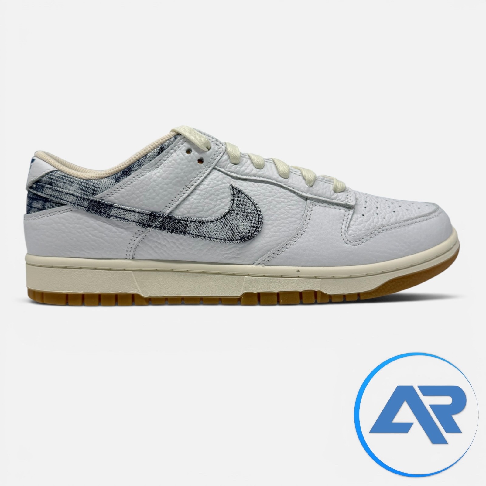 nike dunk low 'washed denim' men’s size 11 shoes white midnight navy fn6881 100 nike dunk low 'washed denim' men’s size 11 shoes white midnight navy fn6881 100