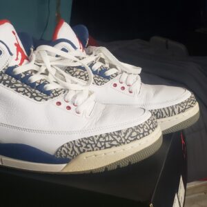 size 13 jordan 3 retro og mid true blue