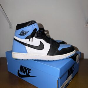 jordan air jordan 1 retro high og university blue black white dz5485 400 unc toe