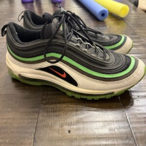 nike air max 97 og city pride dallas home black green white size 9.5