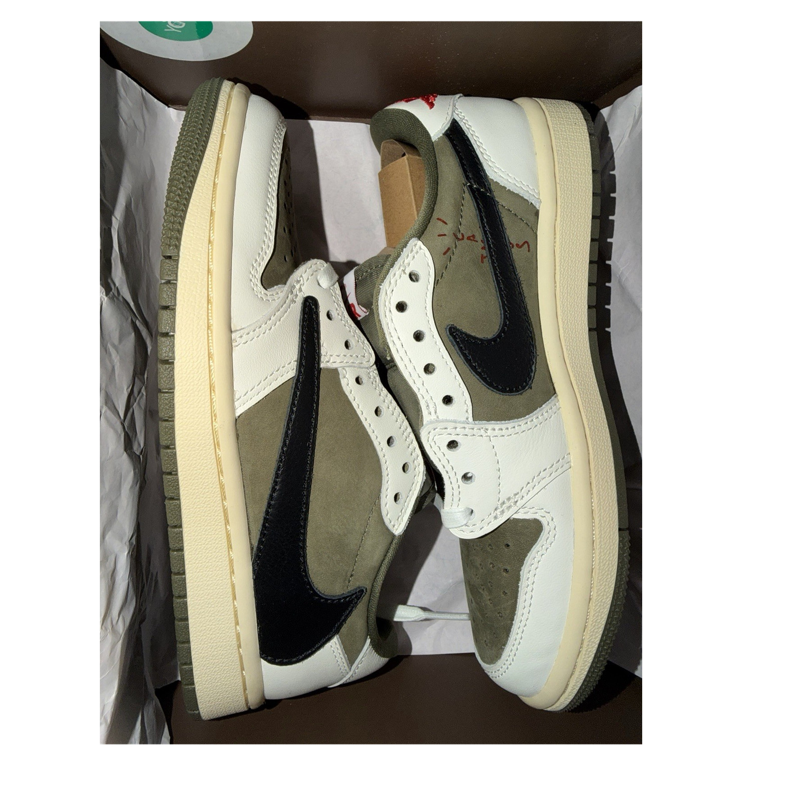 nike air jordan 1 low og sp travis scott reverse olive dm7866 200 men's nike air jordan 1 low og sp travis scott reverse olive dm7866 200 men's
