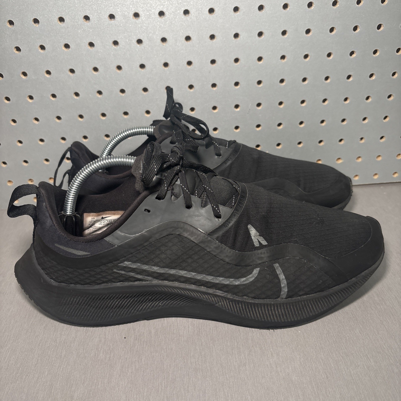 nike air zoom pegasus 37 running shoes mens sz 11 shield black anthracite nike air zoom pegasus 37 running shoes mens sz 11 shield black anthracite