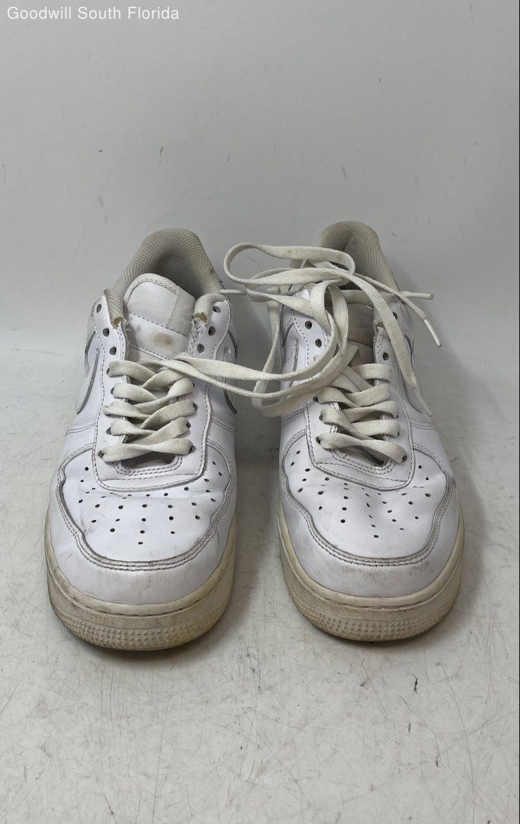 nike mens air force 1 '07 cw2288 111 white round toe lace up sneaker shoes sz 9 nike mens air force 1 '07 cw2288 111 white round toe lace up sneaker shoes sz 9
