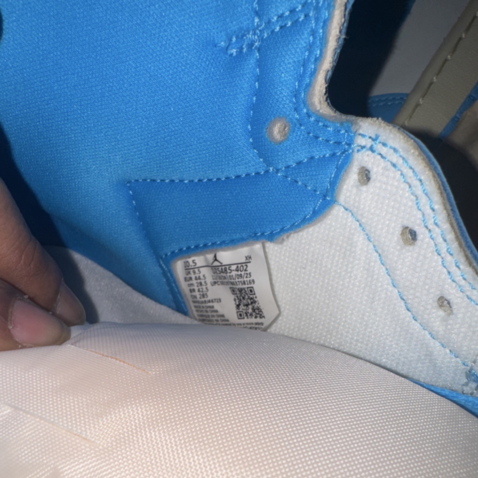 jordan air jordan 1 retro high og dark powder blue/sail high top 2025 dz5485 402 jordan air jordan 1 retro high og dark powder blue/sail high top 2025 dz5485 402