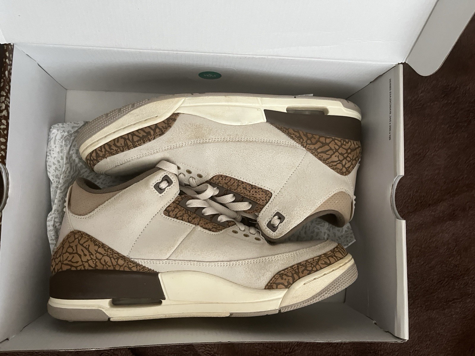 jordan air jordan 3 retro palomino ct8532 102 brown beige low top sneaker jordan air jordan 3 retro palomino ct8532 102 brown beige low top sneaker
