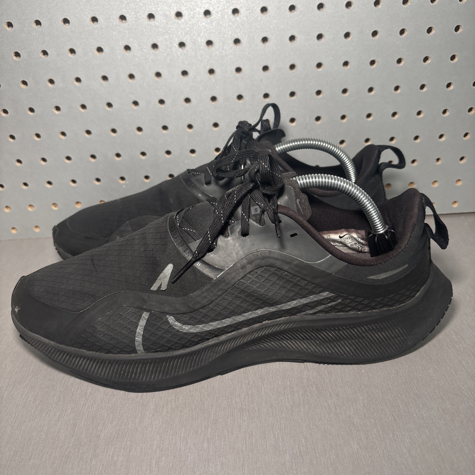 nike air zoom pegasus 37 running shoes mens sz 11 shield black anthracite nike air zoom pegasus 37 running shoes mens sz 11 shield black anthracite
