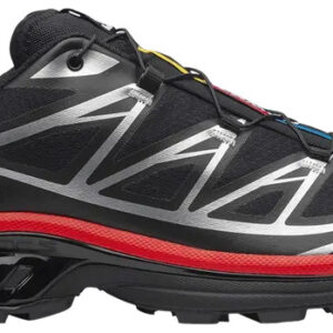 salomon salomon xt 6 black fiery red silver l47988200 men size