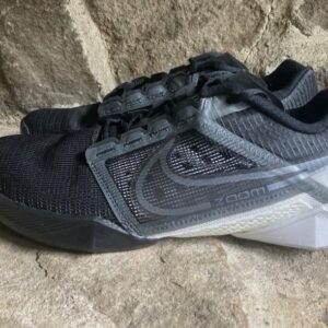 nike zoom metcon turbo 2 mens athletic cross training shoes size 7.5 black gray