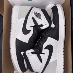 jordan air jordan 1 retro high og stage haze black/white/gray 555088 108