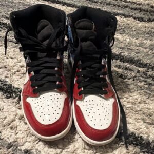 nike air jordan 1 retro high og fearless white red blue black leather 2019