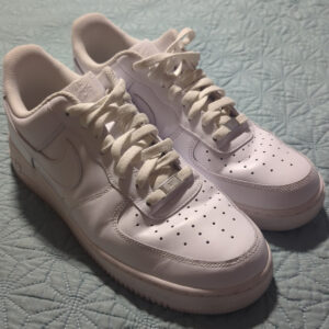 nike mens air force 1 low sz 11.5 cw2288 111 triple white casual shoes sneakers