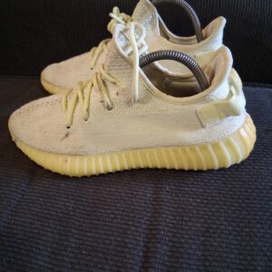 adidas yeezy boost shoes men’s size 9 350 v2 sneakers cream white gray f36980