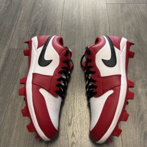 nike air jordan 1 low retro mcs chicago red baseball cleats size 14 cj8524 611