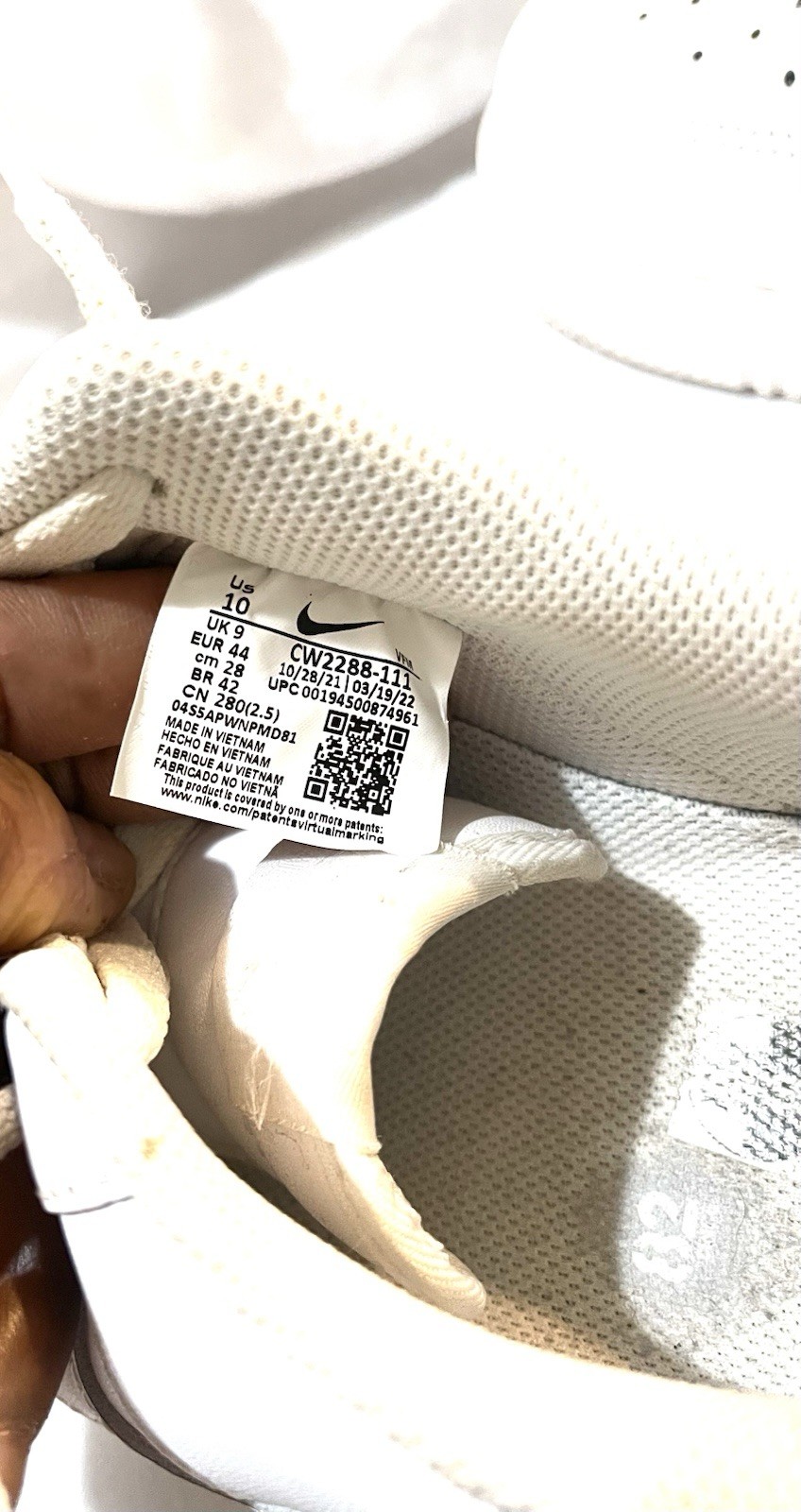 nike air force 1 '07 cw2288 111 triple white low top sneaker men's nike air force 1 '07 cw2288 111 triple white low top sneaker men's
