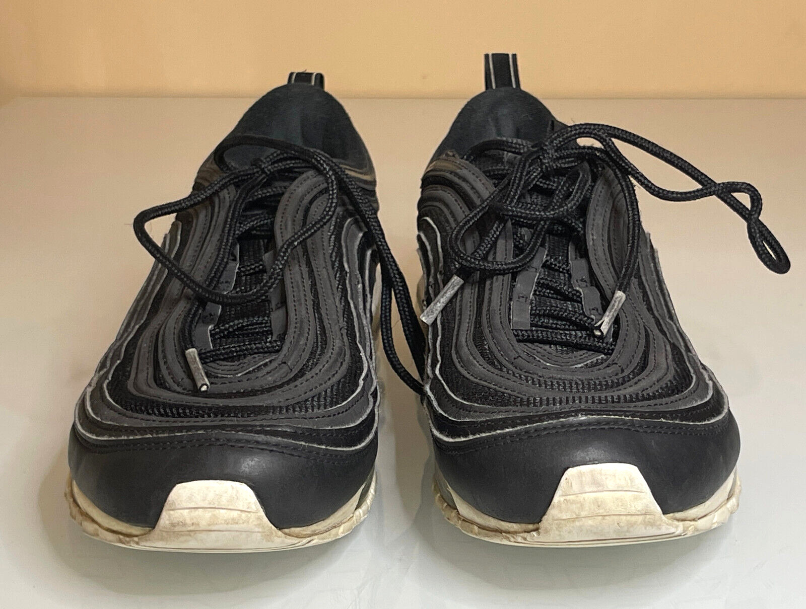 nike air max 97 black white oreo panda 921826 001 men's 10 retro running nike air max 97 black white oreo panda 921826 001 men's 10 retro running