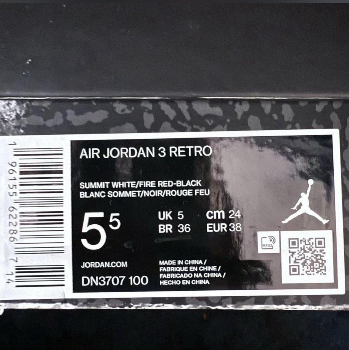 jordan air jordan 3 retro white fire red dn3707 … jordan air jordan 3 retro white fire red dn3707 …