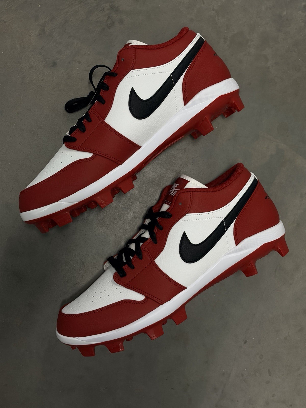 nike air jordan 1 retro mcs low chicago baseball cleats men’s size 13 new nike air jordan 1 retro mcs low chicago baseball cleats men’s size 13 new