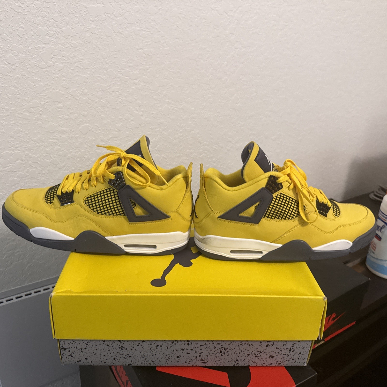 size 12 jordan 4 retro mid lightning size 12 jordan 4 retro mid lightning