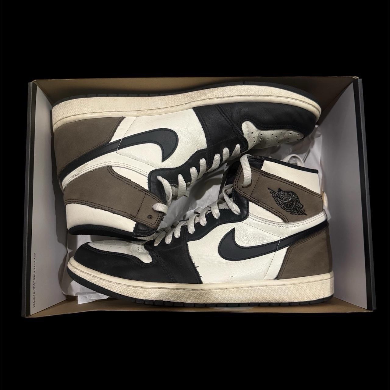 jordan air jordan 1 retro high og dark mocha men's sneakers 555088 105 jordan air jordan 1 retro high og dark mocha men's sneakers 555088 105