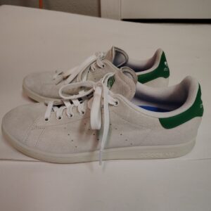 adidas stan smith skateboarding shoes adv white green suede men's size 10 jh8124