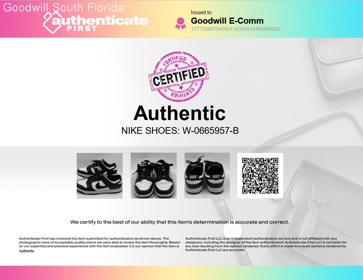 authentic nike mens dunk low dd1391 100 black white sneakers shoes size 8.5 authentic nike mens dunk low dd1391 100 black white sneakers shoes size 8.5