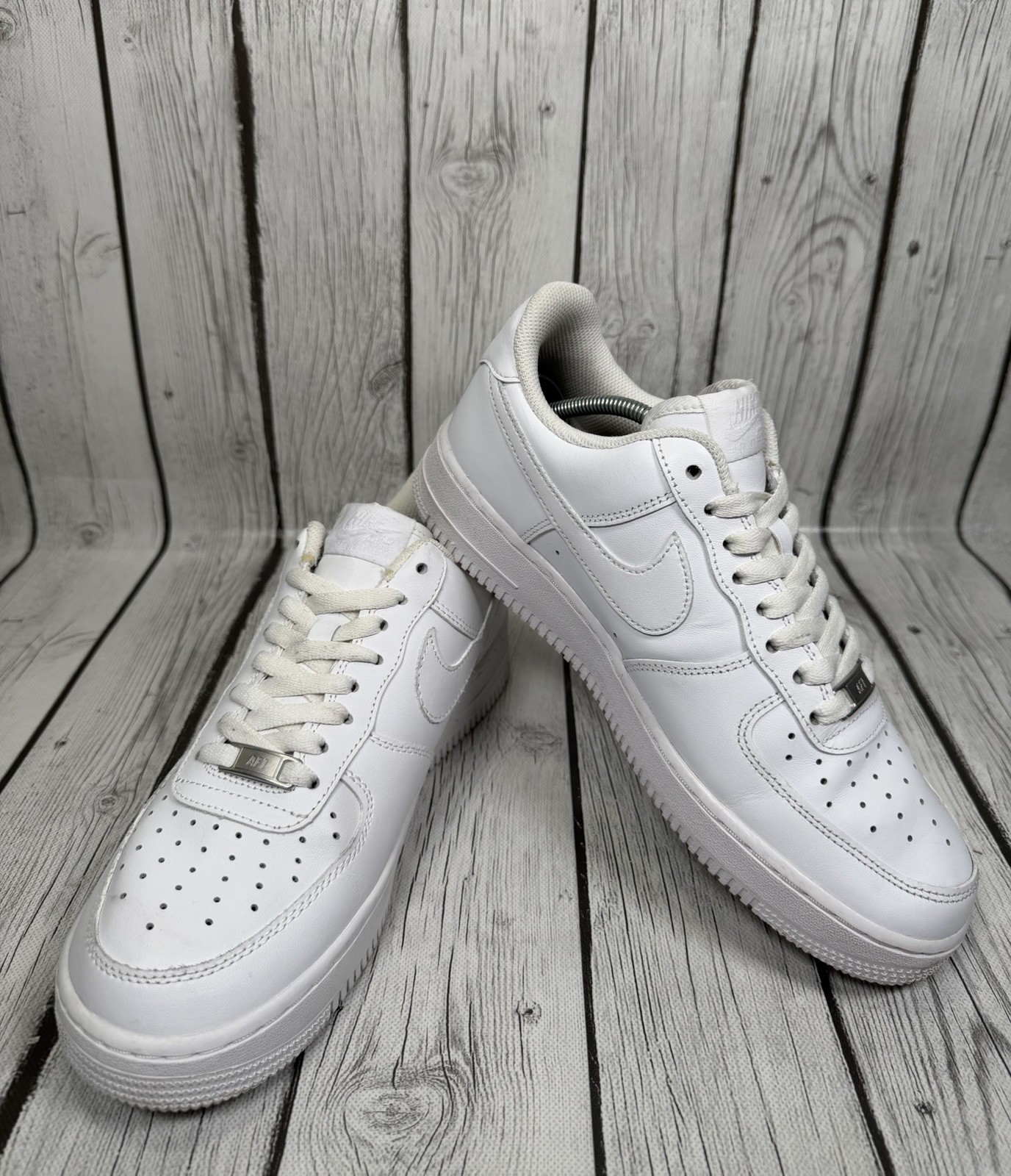 nike air force 1 low shoes mens size 8.5 triple white cw2288 111 nike air force 1 low shoes mens size 8.5 triple white cw2288 111