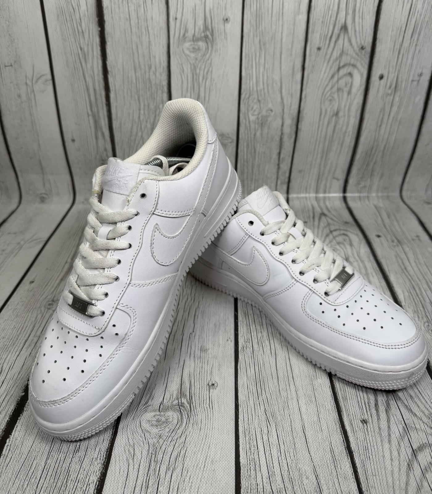 nike air force 1 low shoes mens size 8.5 triple white cw2288 111 nike air force 1 low shoes mens size 8.5 triple white cw2288 111