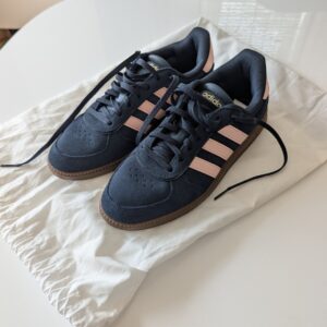 adidas breaknet sleek ih1380 aurora ink/blush pink/white, us 8 woman’s no box