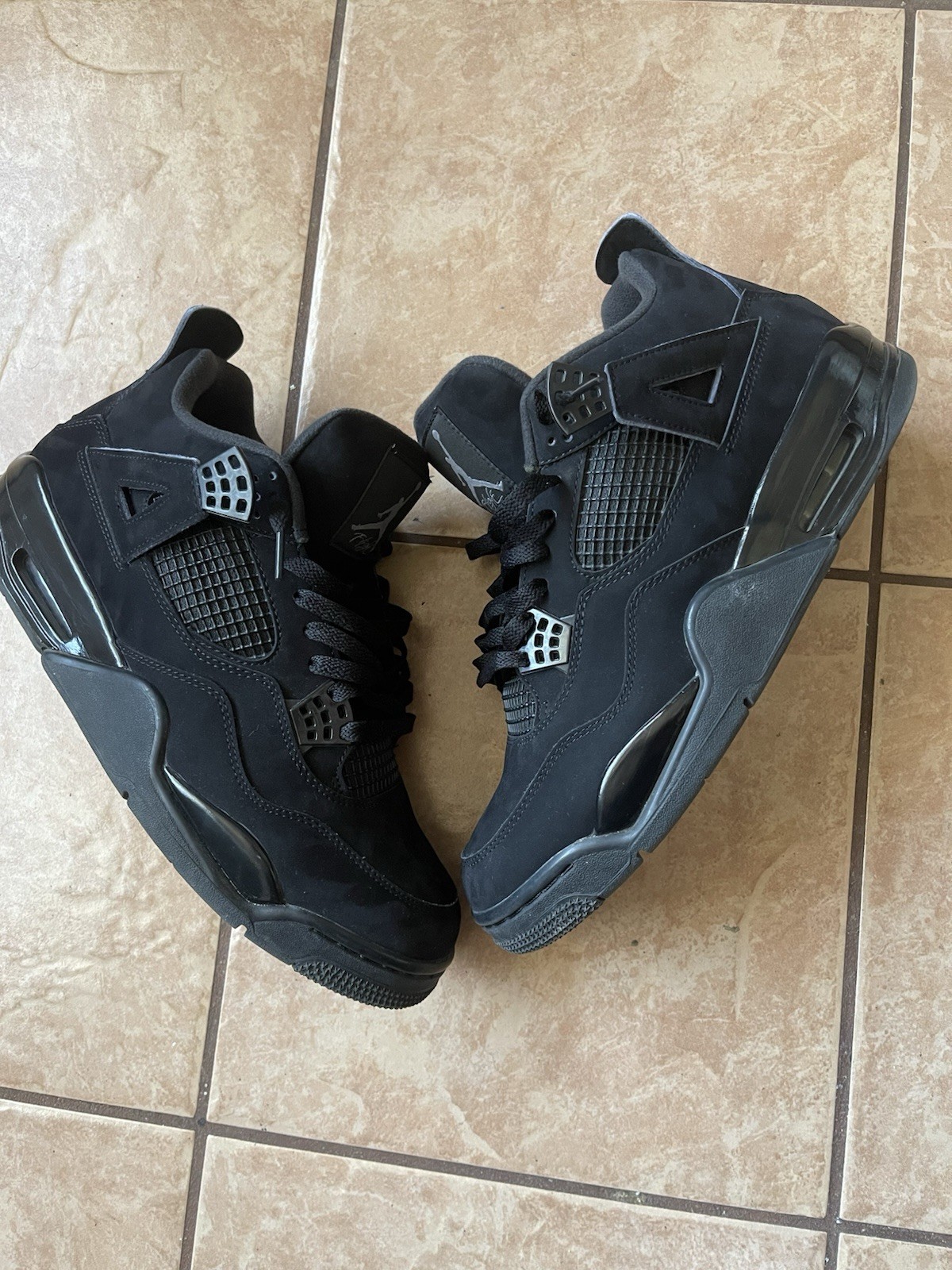 jordan air jordan 4 retro black cat black men’s mid top lace up sneakers jordan air jordan 4 retro black cat black men’s mid top lace up sneakers