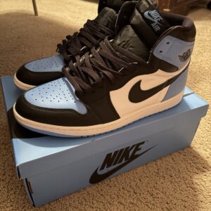 air jordan 1 men's size 13 retro high og sneakers unc toe