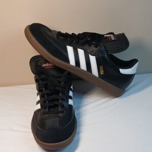 adidas samba classic low top black/white dark gum men's sneakers 034563