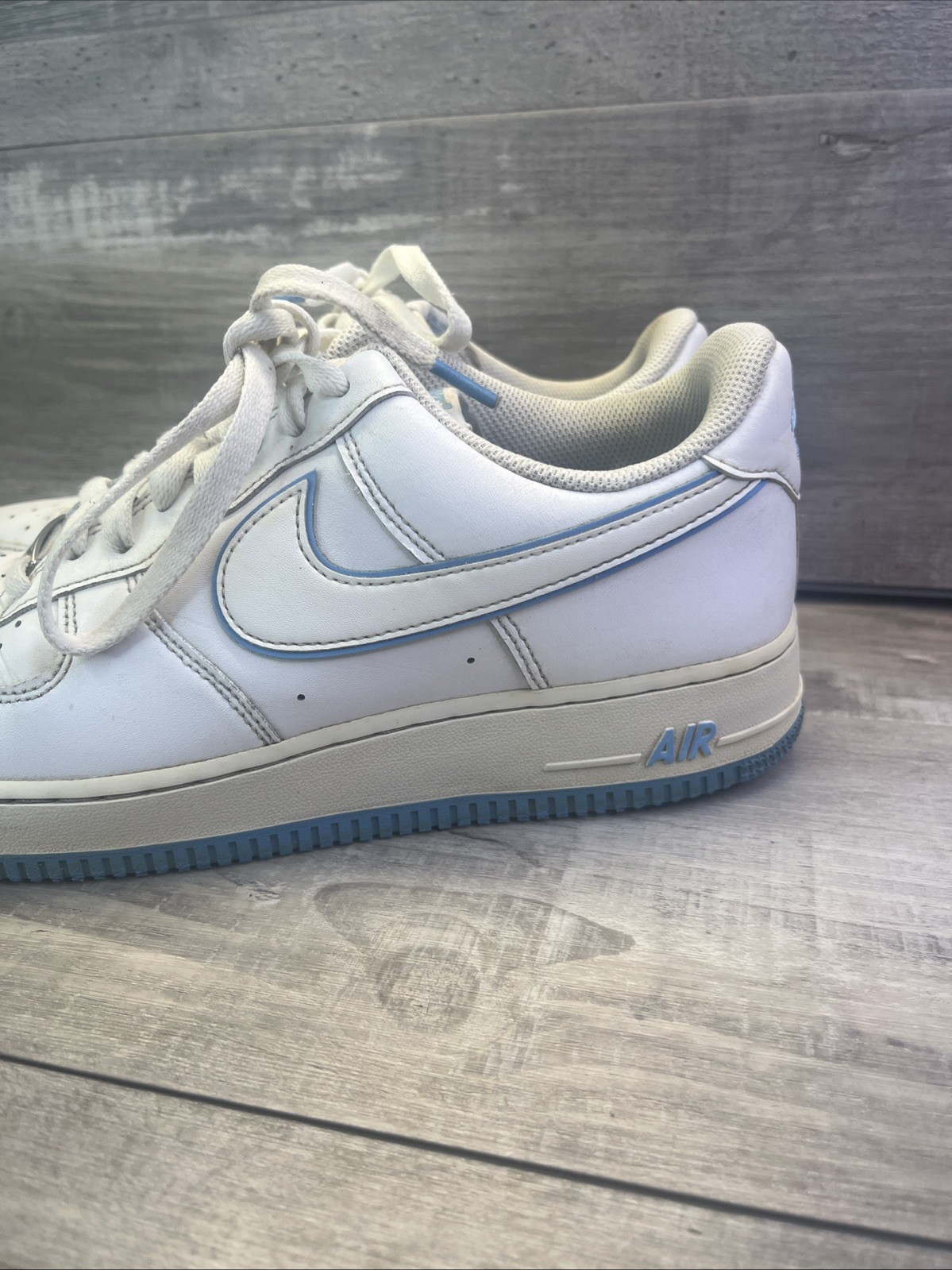 nike air force 1 shoes sneaker university blue white dv0788 101 mens sz 10 nike air force 1 shoes sneaker university blue white dv0788 101 mens sz 10