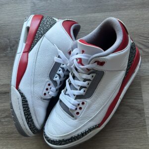 air jordan 3 fire red 2022 sz 8.5 used