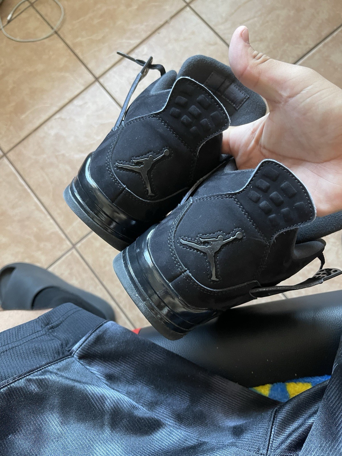 jordan air jordan 4 retro black cat black men’s mid top lace up sneakers jordan air jordan 4 retro black cat black men’s mid top lace up sneakers