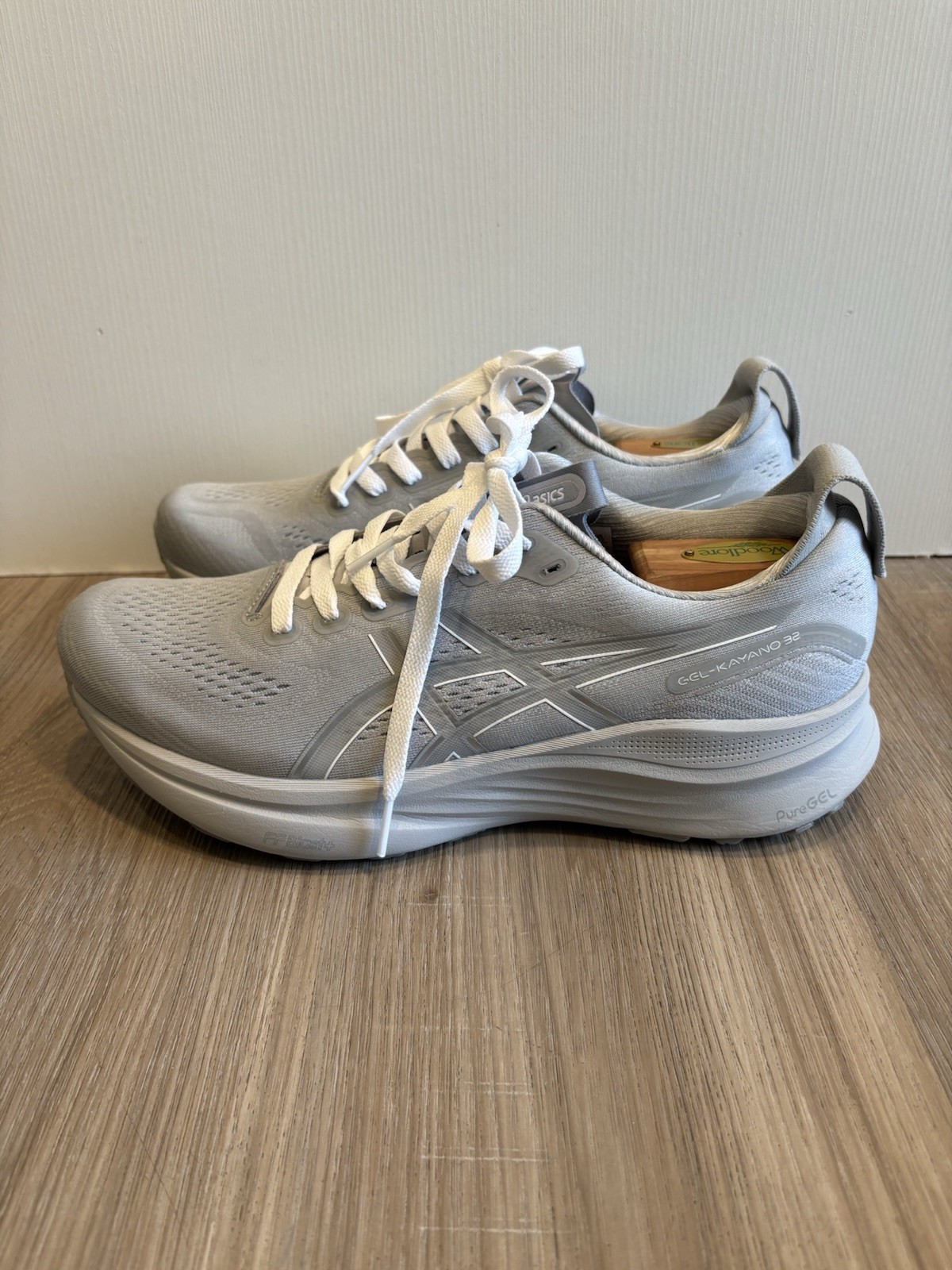 asics gel kayano 32 running walking shoes grey gravel comfort men's size 10 asics gel kayano 32 running walking shoes grey gravel comfort men's size 10