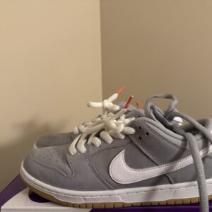 nike sb dunk low wolf grey gum size 8.5 dv5464 001
